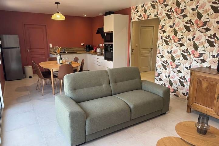 Location de vacances pour 6 personnes, avec Jardin à Saint-Floxel