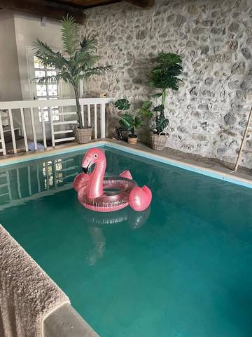 Chambre d’hôte pour 3 personnes, avec piscine et vue, animaux acceptés à Fabrezan