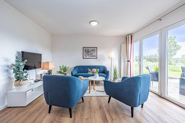 Ferienwohnung für 2 Personen, mit Ausblick und Garten in Harrislee - 4