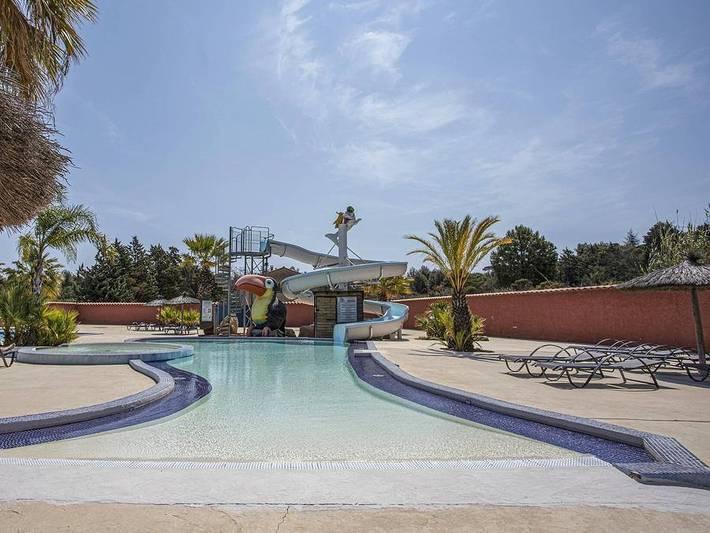 Camping pour 6 personnes, avec bassin pour enfant et sauna à Argelès-sur-Mer