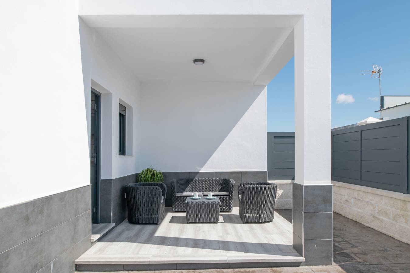 Casa de vacaciones 'El Rincon Del Sur 1' con piscina privada, Wi-Fi y aire acondicionado in Barrio Nuevo, Chiclana de la Frontera