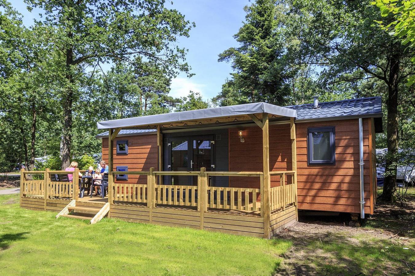 6 persoons cottage op vakantiepark de Pampel nabij Hoenderloo in Hoge Veluwe