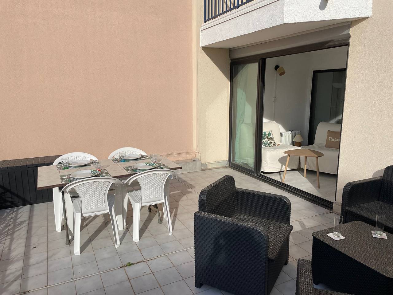 Appartement entier, Appartement rénové avec terrasse près du port, 4 couchages in Côte Vermeille, Argelès-sur-Mer
