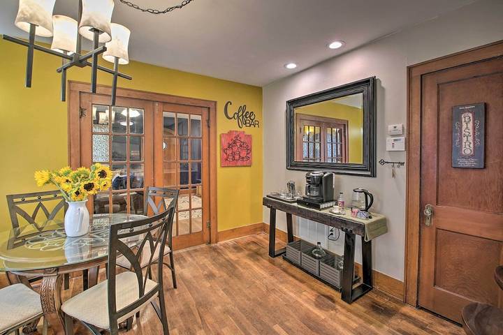 Vacation rental for 5 people, with yard and terrace in Hot Springs National Park