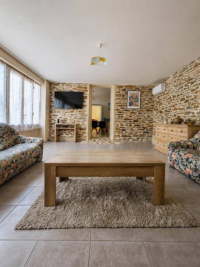 Maison de vacances pour 10 personnes, avec Jardin