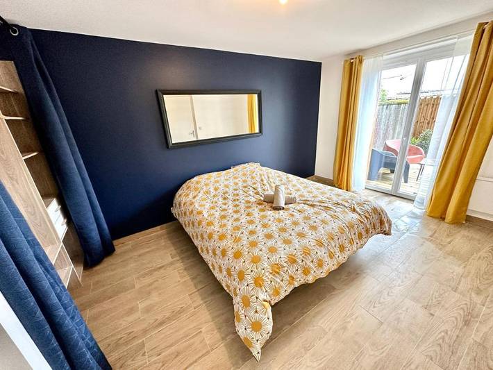 Appartement de vacances pour 4 personnes, avec Jacuzzi ainsi que Terrasse et Jardin