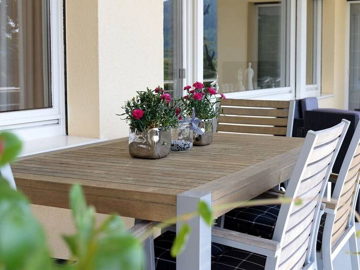 Ferienhaus für 4 Personen, mit Balkon und Seeblick in Rurberg