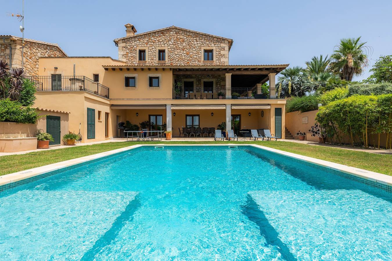 Casa de vacaciones 'Can Corem De Son Moix' con vistas a la montaña, Wi-Fi y aire acondicionado in Manacor, Mallorca Este