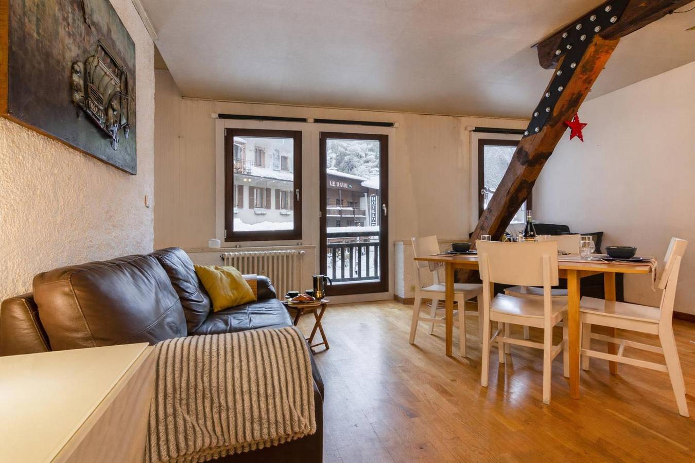 Appartement entier, Le Bellevue 08 in Argentière, Chamonix-Mont-Blanc