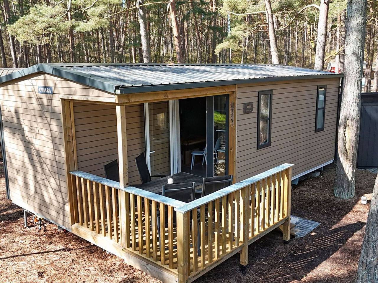 Chalet Auszeit und Meer 330 B - Kleines aber feines Ferienhäuschen in Strandnähe  - Chalet Auszeit und Meer 330B in Strand Baabe, Göhren