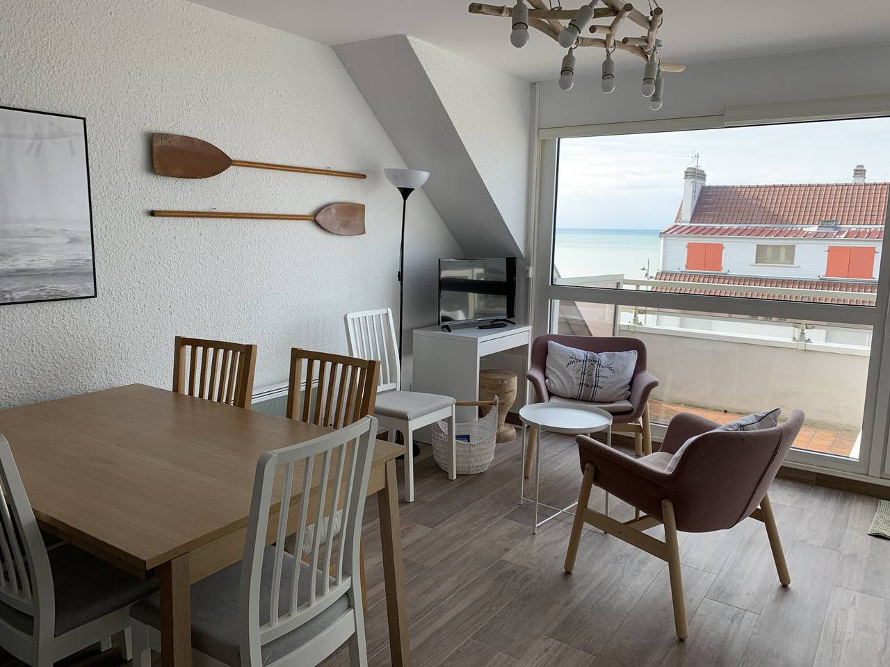 Apartamento entero, Dúplex espacioso con aparcamiento en Fort-Mahon-Plage in Fort-Mahon-Plage, Región de Abbeville