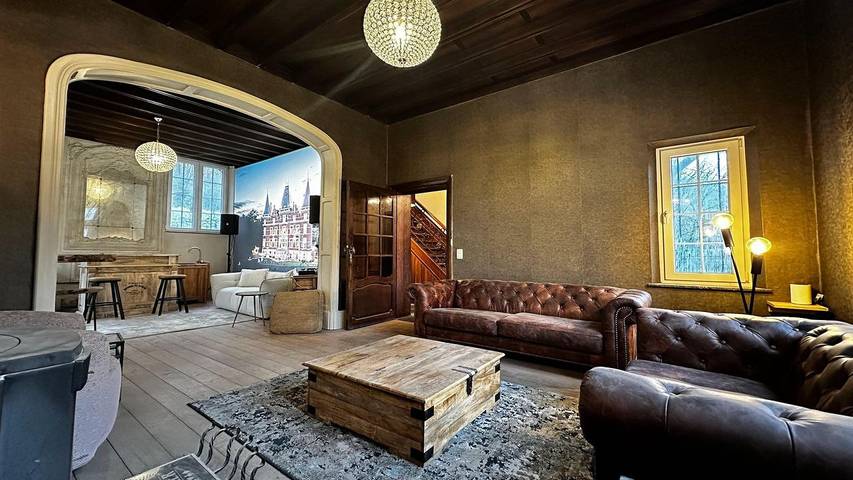 Location de vacances pour 16 personnes, avec piscine ainsi que jardin et jacuzzi, animaux acceptés à Gesves - 3