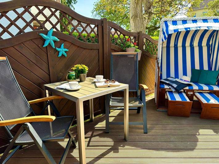 Ferienwohnung für 2 Personen, mit Terrasse und Garten, kinderfreundlich in Sassnitz - 4