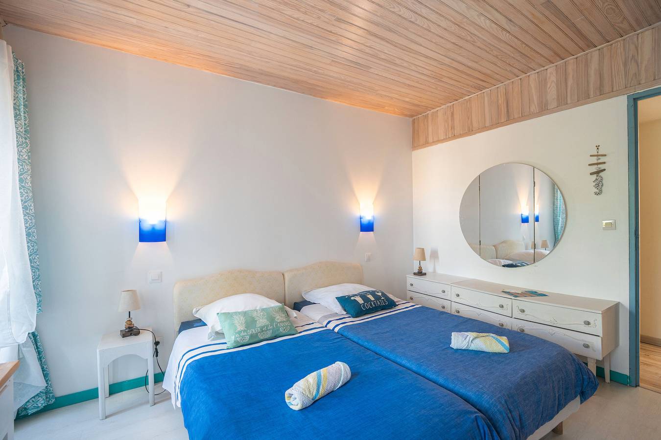 Bed and Breakfast 'Océane' con terraza compartida, jardín privado y Wi-Fi in Marennes, Côte de Beauté