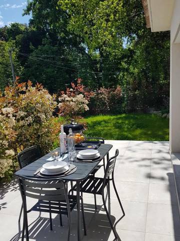 Gîte pour 4 personnes, avec vue et jardin à Vescovato