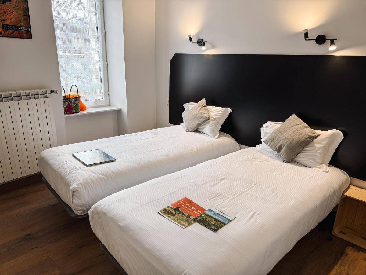 Twin Room in Saint-Chély-d'Aubrac, Parc naturel régional de l'Aubrac