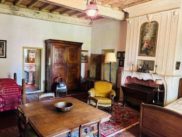 Chambre d’hôte pour 6 personnes, avec vue et jardin en Haute-Loire - 4