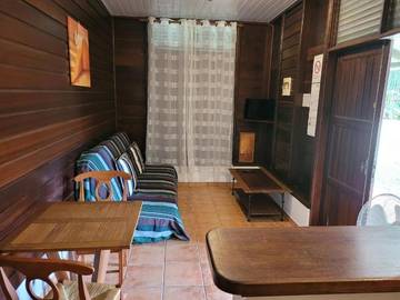 Maison de vacances pour 2 personnes, avec terrasse et jardin dans Guyane française