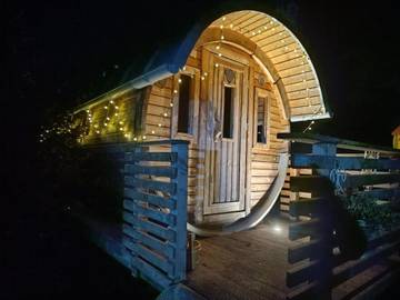 Gîte pour 4 personnes, avec sauna ainsi que vue et jardin, animaux acceptés à Laubach (Hesse)