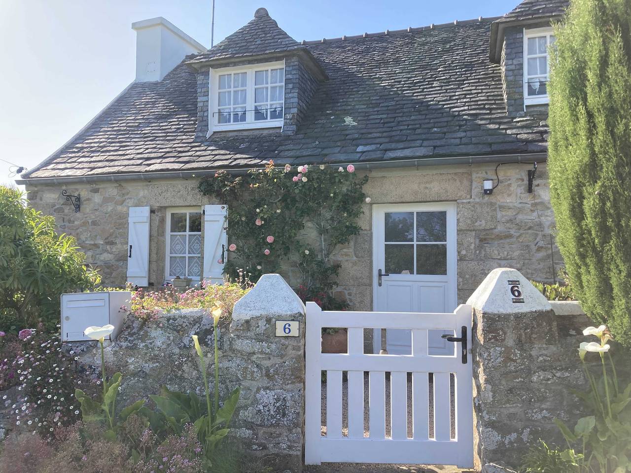 Gîte für 4 Personen mit Garten in Plougasnou, Ceinture Dorée