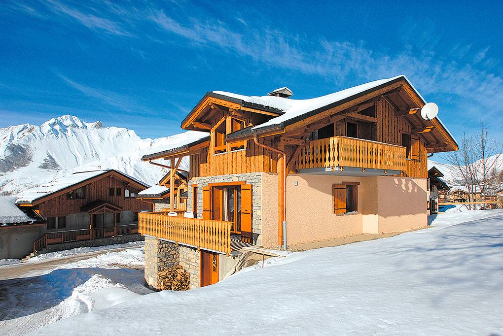 Maison de vacances pour 12 personnes avec balcon in Saint-Martin-de-Belleville, Les Trois Vallées