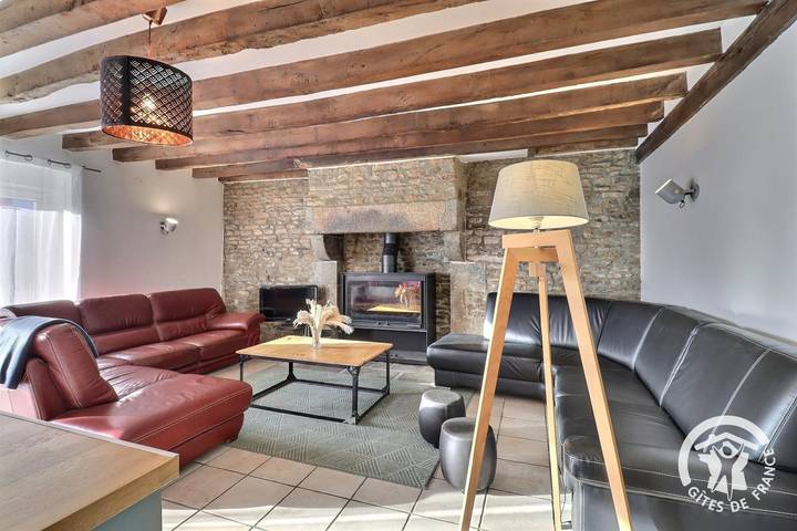Gîte pour 12 personnes, avec terrasse et jardin, animaux acceptés à Mellé (Brittany) - 2