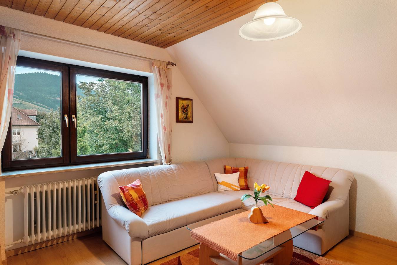 Ganze Wohnung, Ferienwohnung Hanna" mit Bergblick, Balkon und Wi-Fi in Oberkirch, Mittlerer Schwarzwald