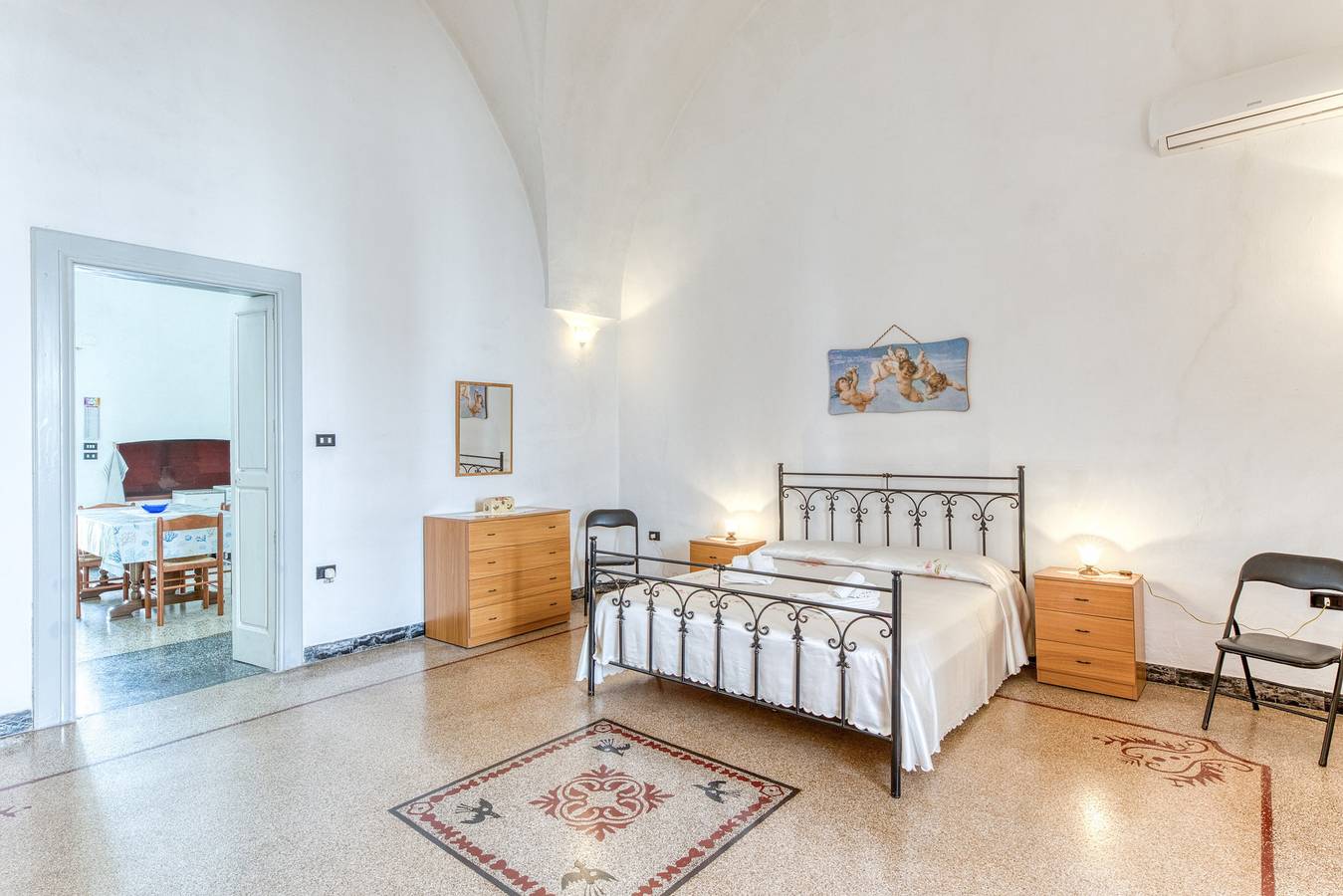 Ferienhaus 'Casa Saulle - Costruzione Tipica' mit privater Terrasse, privatem Garten und Klimaanlage in Felline, Golf von Tarent