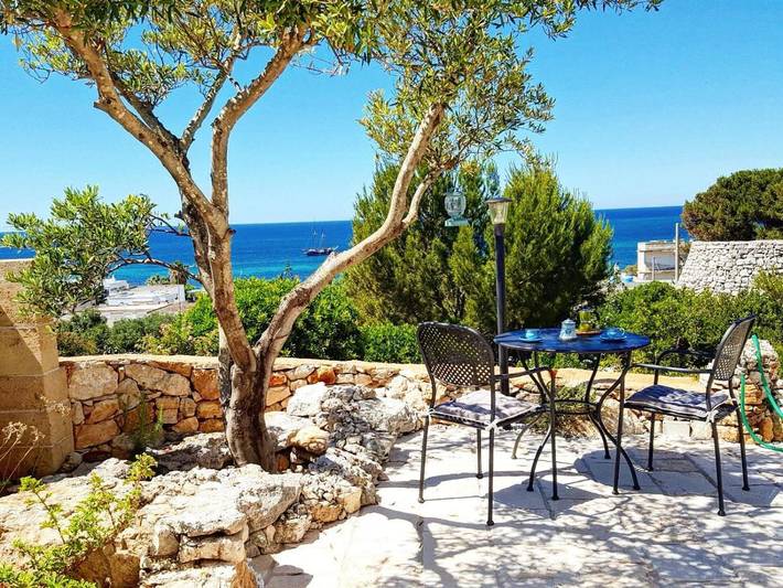 Ferienhaus für 4 Personen, mit Garten und Ausblick in Torre Vado