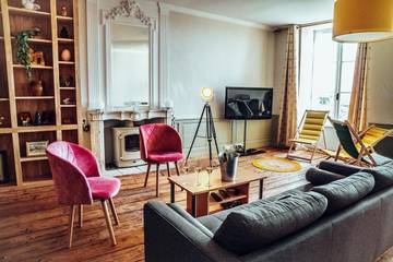 Gîte pour 8 personnes, avec vue et vue sur le lac à Redon