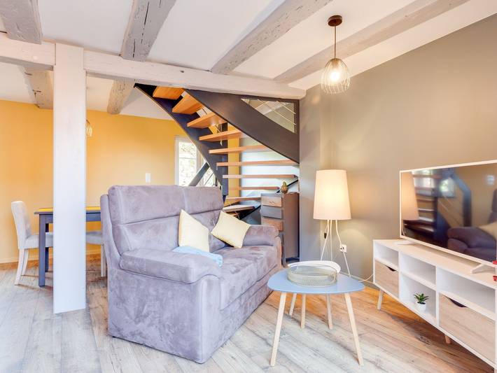 Appartement de vacances pour 2 personnes, avec Balcon/Terrasse ainsi que Balcon et Vue