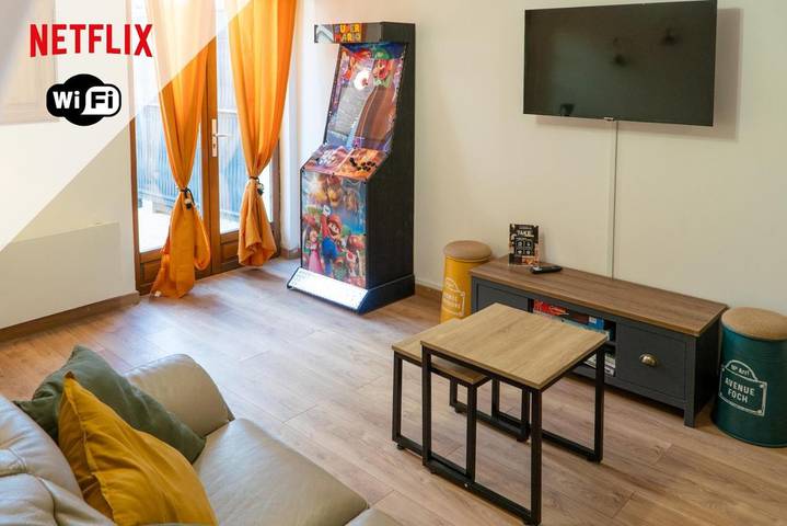 Location de vacances pour 4 personnes, avec Terrasse et Jardin à Annœullin