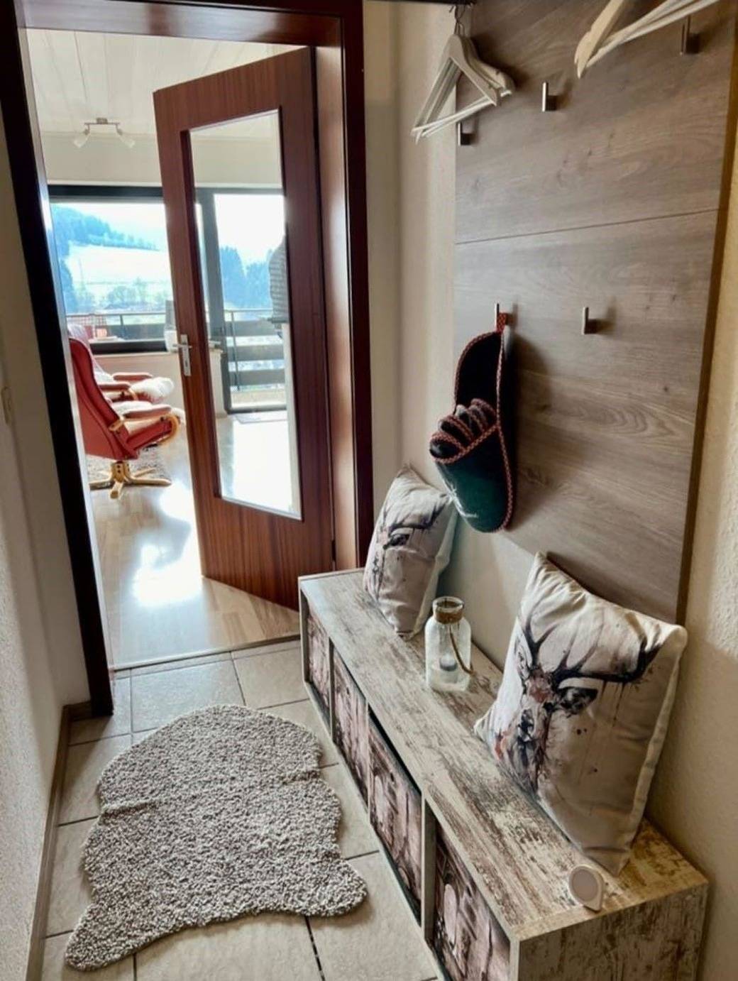 Geheel vakantieappartement, Vakantieappartement voor 4 personen met balkon in Niedersfeld, Upland