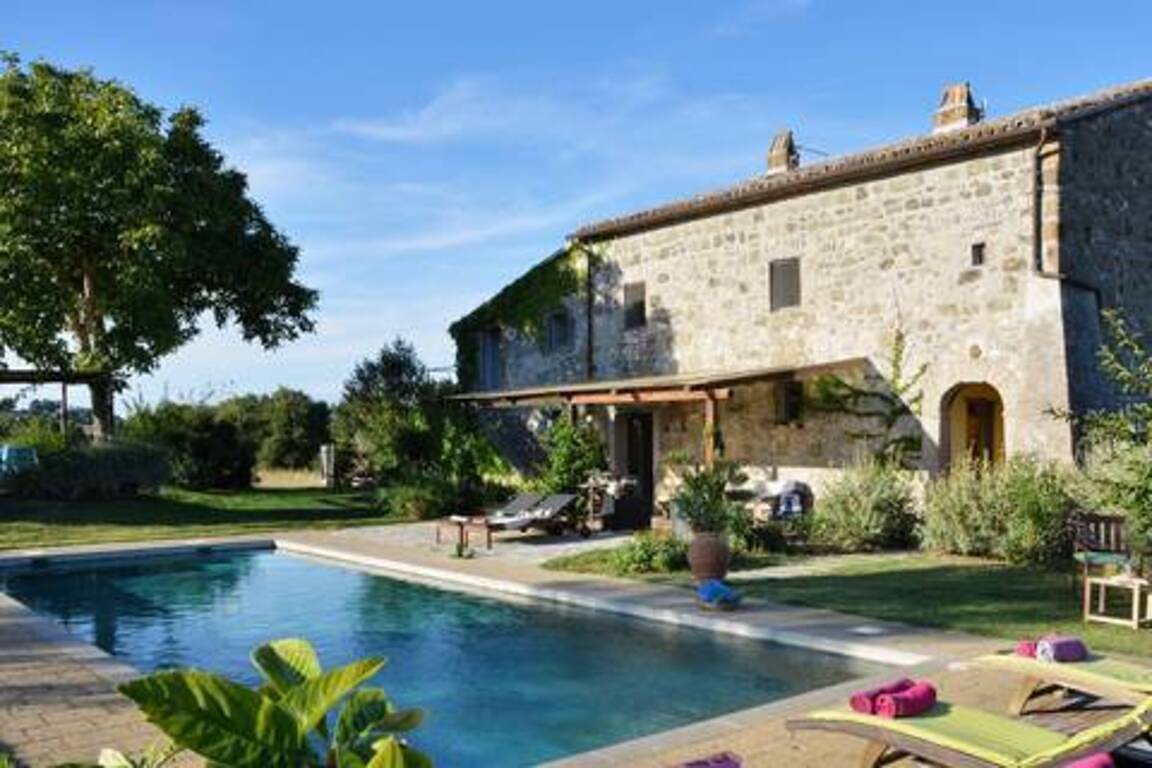 Casa del Piano Valle dei Calanchi vor Civita Di Bagnoregio in Bagnoregio, Viterbo Provinz
