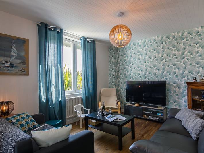 Maison de vacances pour 6 personnes, avec jardin, animaux acceptés à Plougasnou