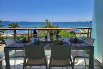 Gîte pour 4 personnes, avec jardin dans Plage du Palm Beach