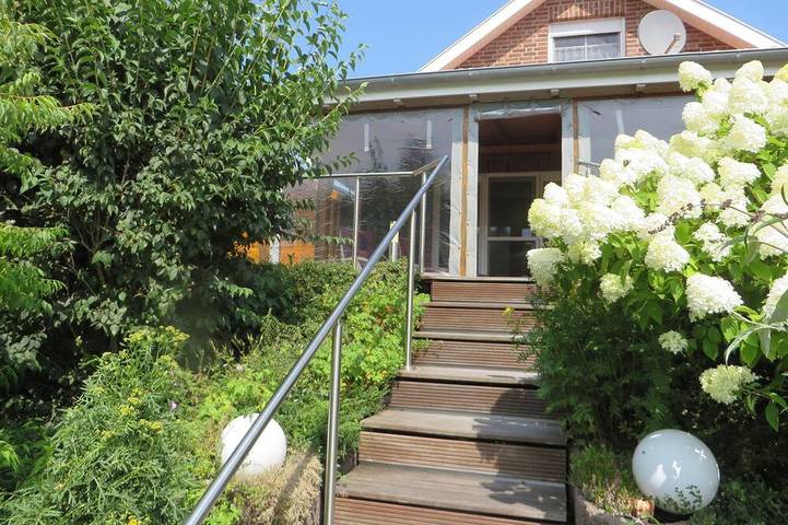 Ferienhaus für 6 Personen, mit Terrasse und Garten sowie Sauna in Timmel