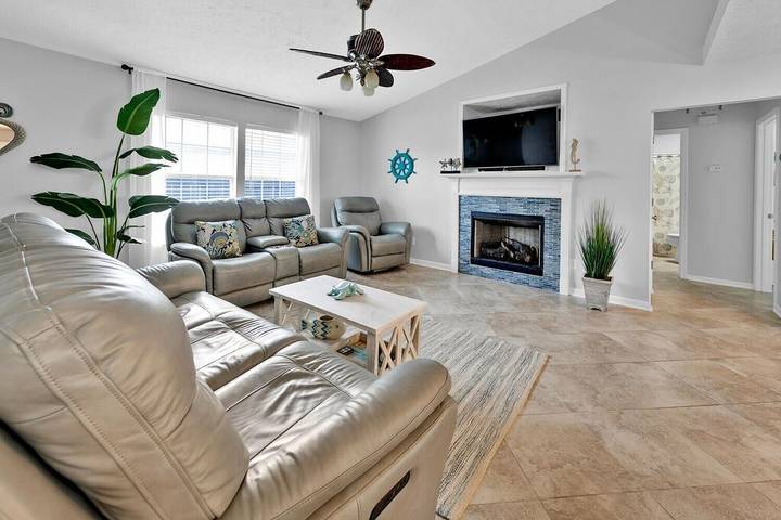 Vacation house for 8 people, with terrace in Panama City (Florida)