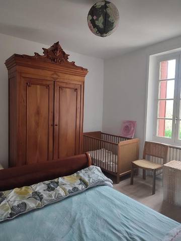 Gîte pour 8 personnes, avec vue et jardin, adapté aux familles à Luçay-le-Mâle
