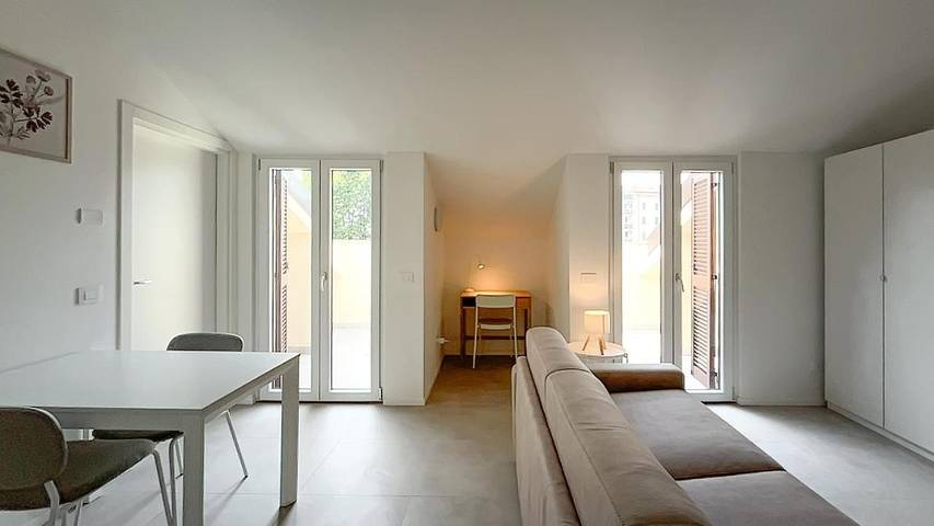 Appartamento per 2 persone, con balcone e panorama in Corsico