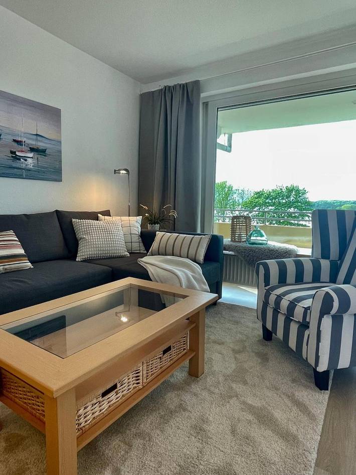 Ferienwohnung für 4 Personen, mit Balkon und Seeblick in Holsteinische Schweiz - 3