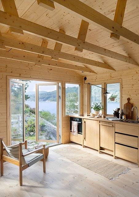 Ein wahres Juwel von einer Hütte mit Blick auf den Oslofjord in Frogn
