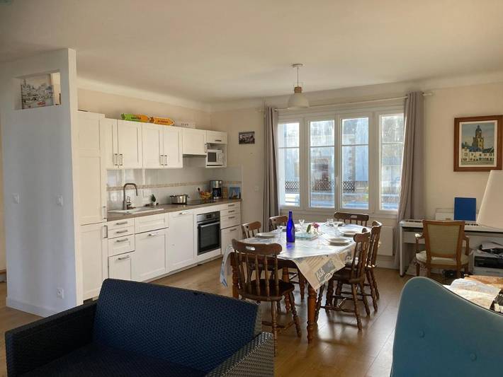 Chambre d’hôte pour 4 personnes, avec Terrasse ainsi que Jardin et Vue à Le Croisic