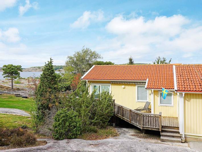 Feriehus for 8 personer, med terrasse i Syd-Sverige