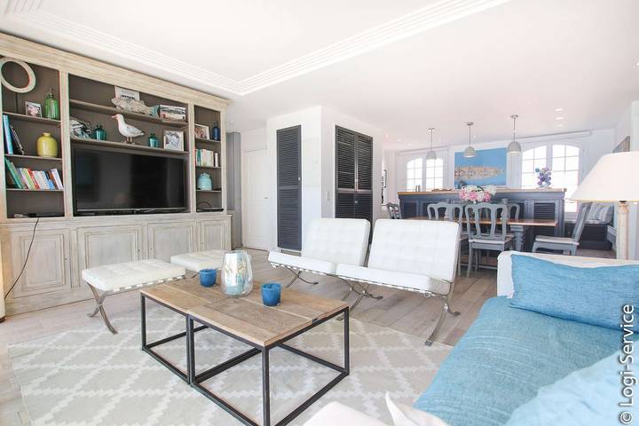 Appartement de vacances entier, Très bel appartement rénové 6 personnes sur plage in Port Grimaud, Grimaud