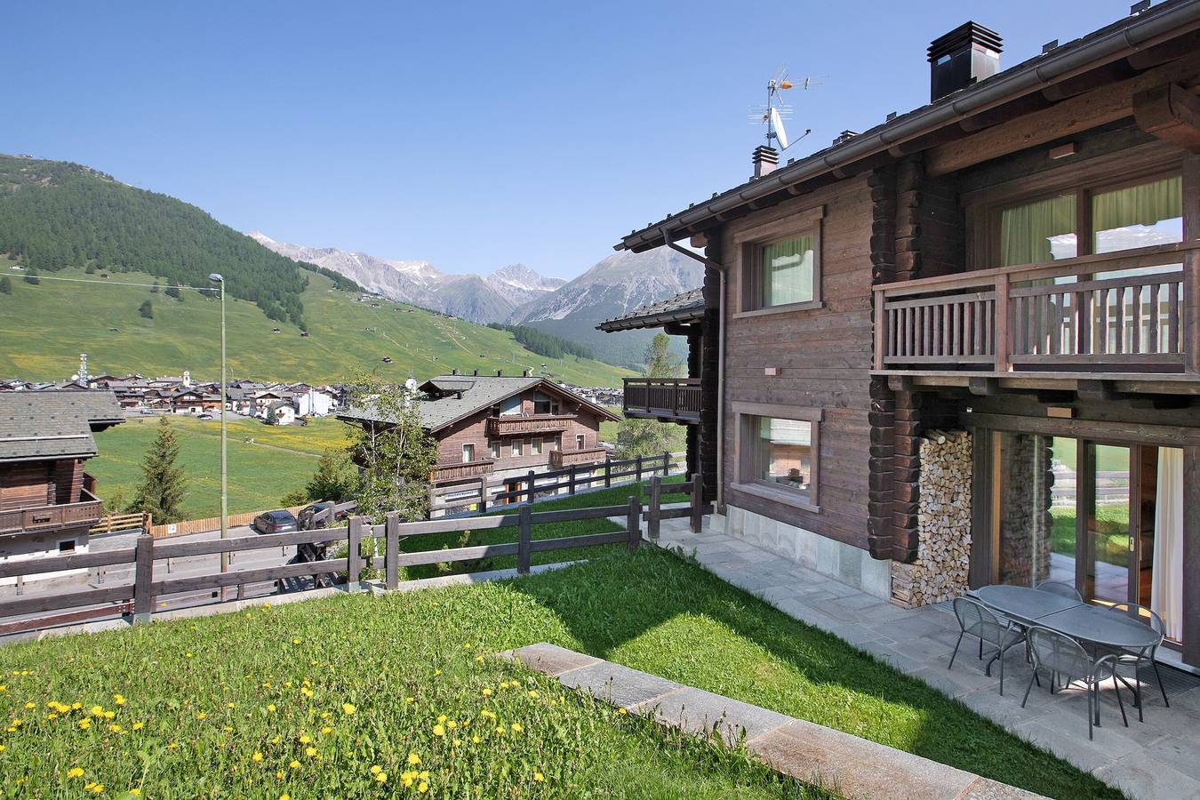 Chalet 'Spark Chalet e Spa Livigno' con vista sulle montagne e Spa privata in Livigno, Parco Nazionale dello Stelvio