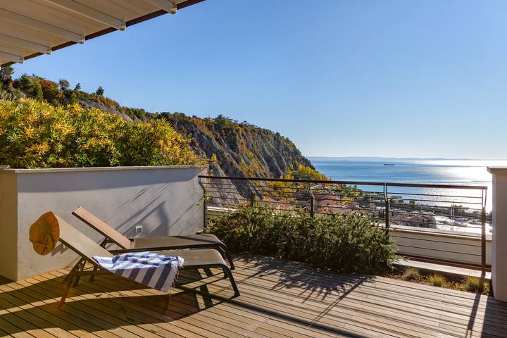 Appartamento per 6 persone, con terrazza in Trieste e dintorni