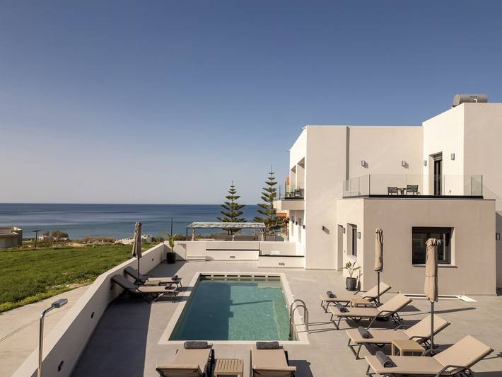 Villa für 22 Personen, mit Sauna und Balkon sowie Garten auf Kreta - 3