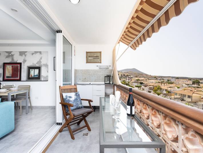 Vakantieappartement voor 6 personen, met terras in Palm-Mar