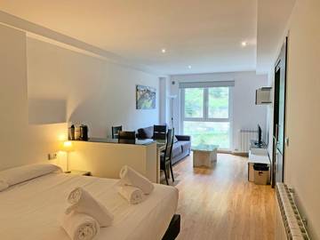 Gîte pour 4 personnes, avec terrasse et vue, animaux acceptés dans La Massana